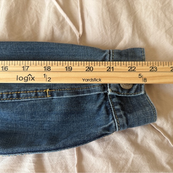 Levi's Indigo Childs Denim Jacket Vintage Style - Picture 8 of 16